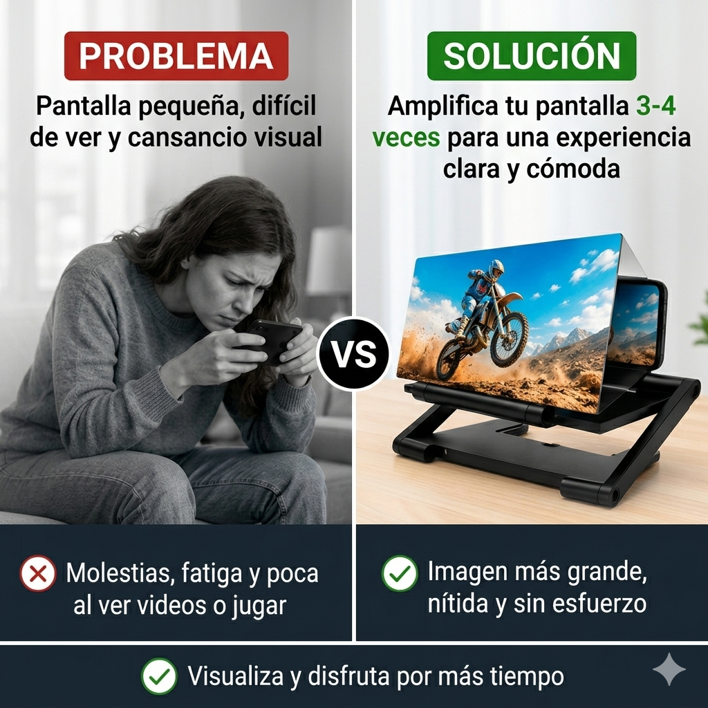 VooMix Amplificador de pantalla